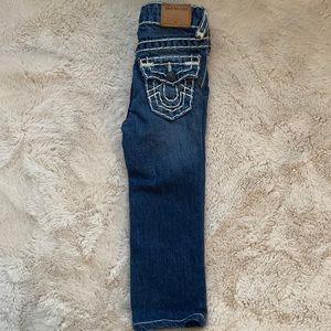 Toddler True Religion jeans size 4